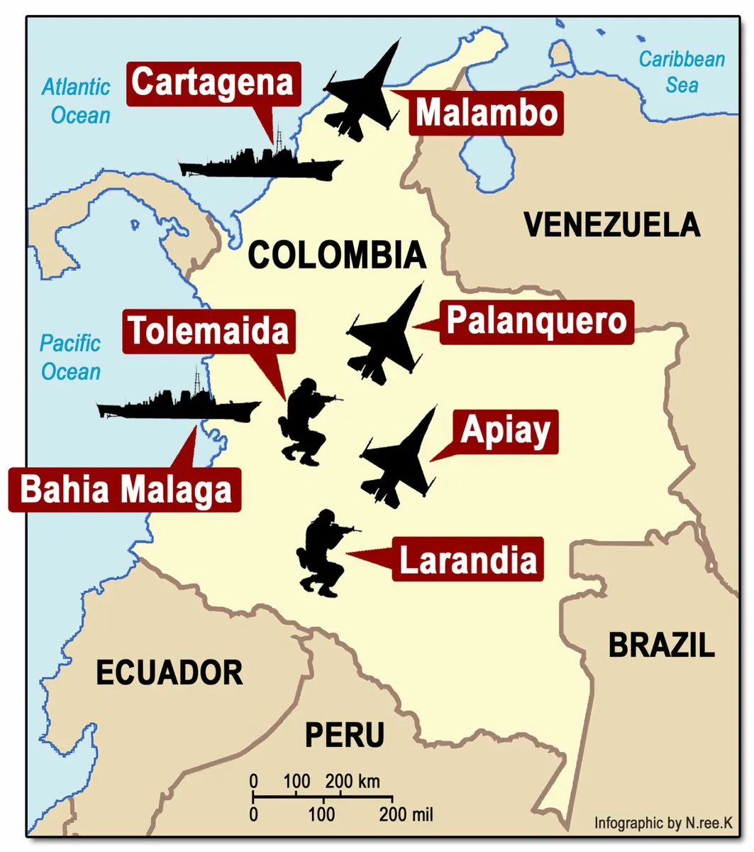Bases Militares dos EUA na Colômbia